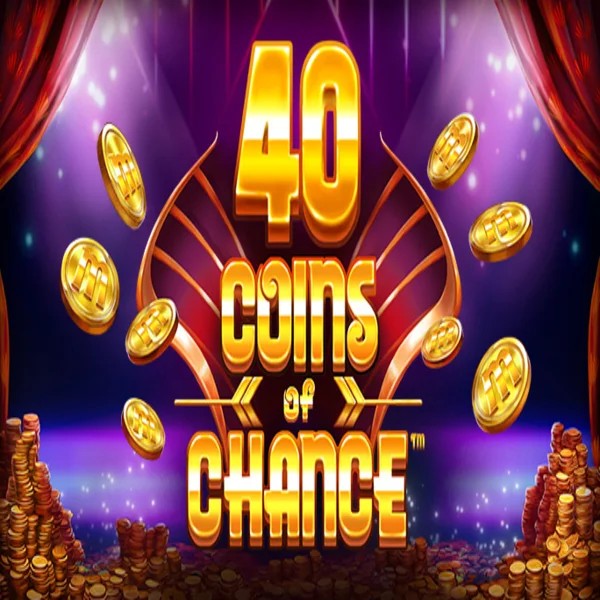 40 Coins of Chance online game logo by SYNOT Games on twinncasino.gr