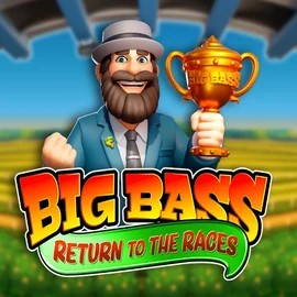Slots logo of Big Bass Return to the Races from Pragmatic Play at Twin Casino