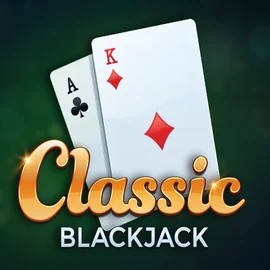Classic Blackjack slot visual from Red Tiger Gaming available on twinncasino.gr