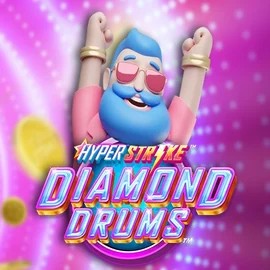 Hyper Strike Diamond Drums slot icon by Gameburger Studios, available at Twin Casino