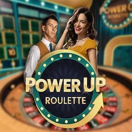 PowerUP Roulette logo by Pragmatic Play at Twin Casino