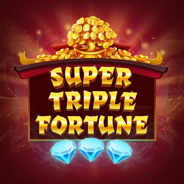 Slots logo of Super Triple Fortune from Greentube at Twin Casino