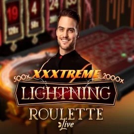 XXXtreme Lightning Roulette logo – Live Casino by Evolution at Twin Casino